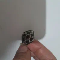 یک عدد انگشتر نقره  قیمت شما بدین