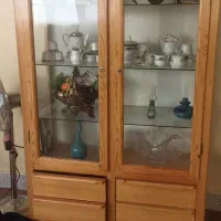 بوفه.میز آهنی.قفس چوبی
