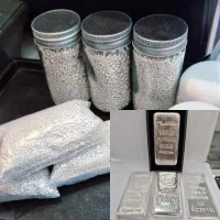 تعویض طلا با نقره یا نقره با طلا آبشده شمش ساچمه