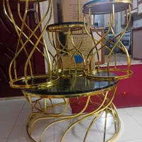 جلو مبلی عسلی استیل نو یک هفته کارکرده