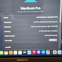 لپ‌تاپ مک بوک پرو ۲۰۱۸ Macbook Pro 2018 - 13.3inch|رایانه همراه|تبریز, |دیوار