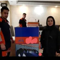 اتوبار حمل بار بسته بندی کامیون وانت نیسان کارگر