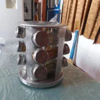 جا ادویه ای چرخان استیل