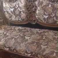 مبل سلطنتی هفت نفره و میزناهارخوری ده نفره|مبلمان خانگی و میز عسلی|کازرون, |دیوار