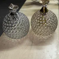 لوستر تک شعله و آباژور دو شعله