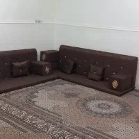 مبل خلیجی درحدنو۴ماه اوردمش|مبلمان خانگی و میز عسلی|اهواز, مجاهد|دیوار