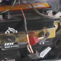 باتری و هدلایت موتور