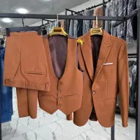 کت و شلوار دبل برست(زیر قیمت عمده )دوخت صنعتی