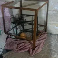 چهارپایه آهنی کولر بزرگ نو تمیز بدون زنگ زدگی