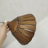 لوستر چوبی  برند کار دست|لوستر و چراغ آویز|اهواز, زیتون کارمندی|دیوار