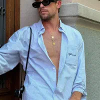 چرخکارودوسوزنه دوزپیراهن مردانه