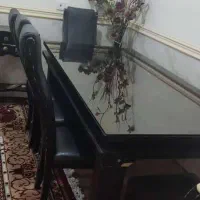 فروش مبل هفت نفره و ناهارخوری ۸ نفره|مبلمان خانگی و میز عسلی|بندر دیر, |دیوار