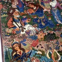 قالیچه دستباف کاشمر کرک نو