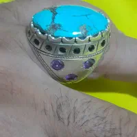 انگشتر نقره فیروزه کلکسیونی