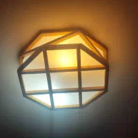 لوستر چوبی سنتی