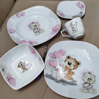 سرویس چینی نوزاد ظرف غذا خوری