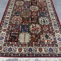 فرش دستباف (بساک) ۴ متری بختیار خشتی|فرش|مشکیندشت, |دیوار