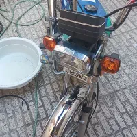 موتور سیکلت ۱۲۵ پلاک ملی