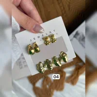 پک گوشواره دخترونه (ضد حساسیت)|بدلیجات|ساری, |دیوار