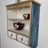 شلف دیواری|کتابخانه، شلف، قفسه‌های دیواری|رشت, منظریه|دیوار