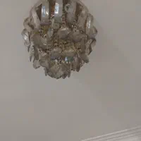 دوعدد لوستر سقفی شامپاینی