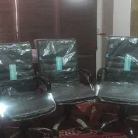 3 عدد صندلی اداری کاملا نو