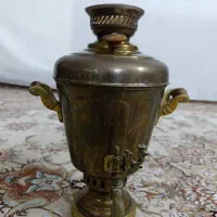 سماور عالی نصب قدیمی زغالی