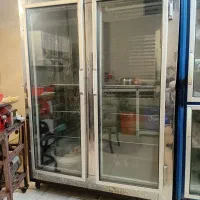 یخچال دو در شیشه ای