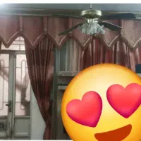 پرده تاج دار با کتیبه کامل به فروش میرسد