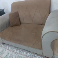 فروش مبل هفت نفره و چهارنفره همراه با میز|مبلمان خانگی و میز عسلی|الوند, |دیوار