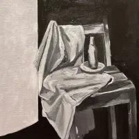 تابلو نقاشی از مدل زنده (اورجینال)