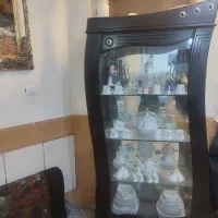 سلام ویترین چوب گردو