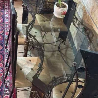 فرفورژه میز نهار خوری 6نفره|میز و صندلی غذاخوری|مشهد, رضاشهر|دیوار