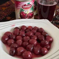 کمپوت گیلاس، روغن عنا، کیک، آبمیوه و تن ماهی عمده