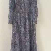 پیراهن مجلسی کار شده