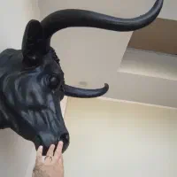 مجسمه گاو بوفالو فایبرگلاس