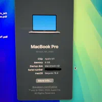 Mac Book pro m1 2020|رایانه همراه|مشهد, میعاد (شهرک غرب)|دیوار