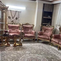 مبلمان ۹نفره و میز ناهار خوری ۶نفره و ویترین سالم|مبلمان خانگی و میز عسلی|اصفهان, لنبان|دیوار