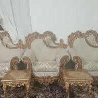 مبل ۷نفره|مبلمان خانگی و میز عسلی|قره پشتلو, |دیوار