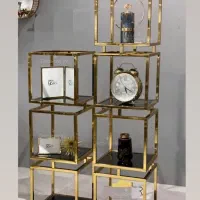 ویترین بوفه استندکنارسالنی کنسول فلزی دکوری استیل|بوفه، ویترین، کنسول|تهران, مشیریه|دیوار