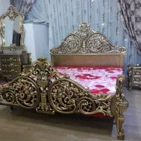سرویس‌خواب کامل سلطنتی چوبی