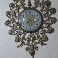 ساعت دیواری برنجی