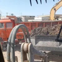 اجاره لودر و کمپرسی خاکریزی و خاکبرداری|خدمات حمل و نقل|اهواز, کوی مهدیس|دیوار