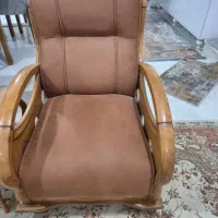 ست 9نفره مبلمان چوب راش اصل با روکش کاملا نو نو|مبلمان خانگی و میز عسلی|شوشتر, |دیوار