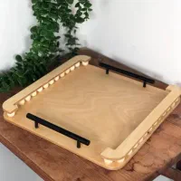 سینی چوبی|ظروف سرو و پذیرایی|جونقان, |دیوار