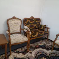 مبل ۷نفره تازه روکش شده|مبلمان خانگی و میز عسلی|ری, شهرک نظامی|دیوار