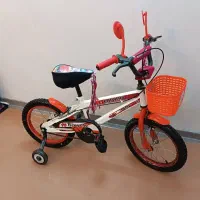 دوچرخه سایز 16سه عددسالم بدون خرج