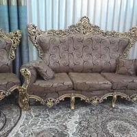 مبلمان استیل ۹ نفره|مبلمان خانگی و میز عسلی|قم, عمار یاسر|دیوار