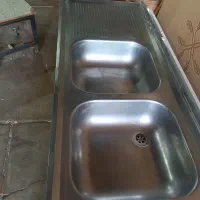 سینک کارکرده روکار دولگنه ۱۲۰ در ۵۰ لگن راست البرز