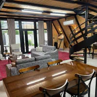 اجاره کلبه سوئیسی استخردار(فوتبال دستی)|اجارهٔ کوتاهمدت ویلا و باغ|رشت, گلسار|دیوار